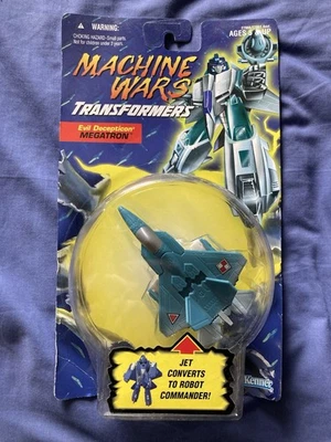 TRANSFORMERS MACHINE WARS DECEPTICON MEGATRON KENNER HASBRO 1996 MOSC SEALED RAR - Image 1 of 4