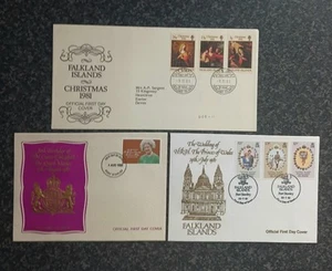 Falkland Islands First Day Covers 1980-81 Port Stanley post office. - Picture 1 of 7