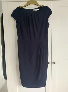 Navy blue LK Bennett dress size 14 - Picture 1 of 4