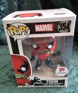 Funko POP! Marvel Comics 354 / Toxin / Walgreens Exclusive, With Box Damage - Picture 1 of 8