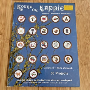 Kappie Originals - Kount on Kappie - Book 44 Magnets or Miniatures - 55 projects - Picture 1 of 4