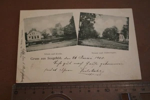 tolle alte Karte - Gruss aus  Seegefeld 1900 - Picture 1 of 2