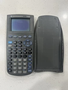 Texas Instruments TI-82 Graphing Calculator w/Cover - Tested Doesn’t Work - Picture 1 of 10