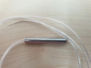 PT 100 Temperatur Sensor. 50cm Kabellänge. Wasserdicht.  Platin - Bild 1 von 2