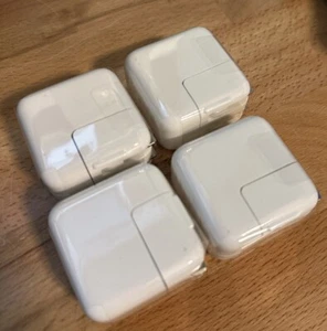 4 PACK!! Original Apple 10w USB Wall Charger Adapter OEM X 4 charging cubes - Picture 1 of 3