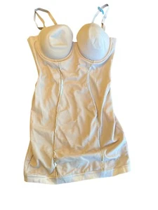 Slip donna nuovo senza etichette Maidenform nudo bustier modellante 38C - Foto 1 di 7