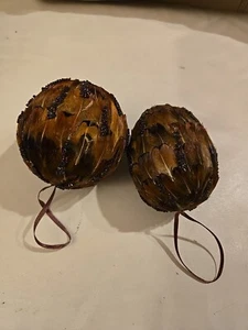2 FEATHERS ๐ ORNAMENTS - Picture 1 of 6