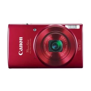 Canon PowerShot ELPH 190 IS 20MP 10x Optical Zoom Digital Camera -Red - Picture 1 of 12