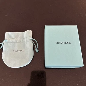 Tiffany & Co. Empty Packaging Blue Jewelry Gift Box & Pouch 2pc set - Picture 1 of 3