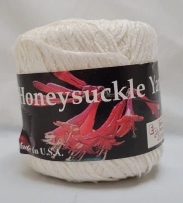 Madreselva Rayón Chenilla Hilo 810 Color 1 Tinte Blanco Lote 9331 88 Yardas Foto 1 de 4