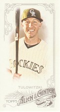 2015 Topps Allen & Ginter Baseball Mini #109 Troy Tulowitzki 