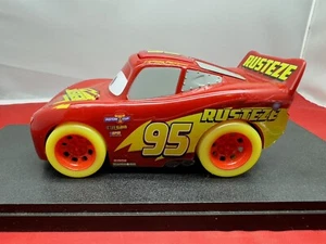 Greenhills Carrera GO! Lightning McQueen Glow Racer W/sounds & Talking Push Down - Picture 1 of 11