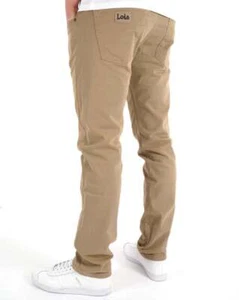 Lois Terrace Cotton 5 Pocket Jeans Dark Sand - Picture 1 of 3