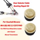 2Pcs For Vauxhall Movano B X62 FWD Gear Shift Cable Linkage End Bushing Repair