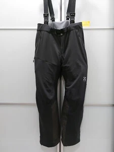 Mens HAGLOFS Ski Pants Shell Black - Picture 1 of 24