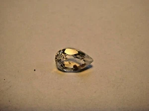 Topaz Clear Pear Cut Gemstone 8 mm x 5 mm 1 carat unique Gem - Picture 1 of 3