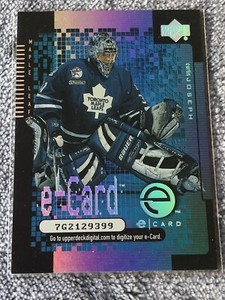2000-01 Upper Deck e-Cards Curtis Joseph #EC6