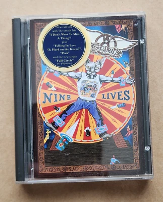 Aerosmith Nine Lives Minidisc MD Hard Rock 1998 - Image 1 of 4