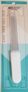 Equate Non-Slip Easy Grip Fingernail File with Cover, White - Picture 1 of 1