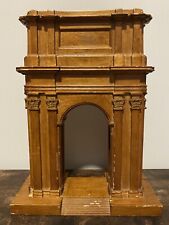 Grand Tour Model of a Boxwood Triumphal Arch, Italian, 19th Century