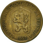 431682 Coin Czechoslovakia Koruna 1962 Ef40 45 Aluminum Bronze Km 50