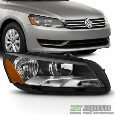 [Passenger Side] NEW 2012-2015 Volkswagen Passat Halogen Headlight Headlamp RH - Image 1 of 4