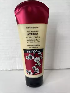 Bath & Body Works Anti-Bacterial JAPANESE CHERRY Hand Lotion Travel Size 2oz - Picture 1 of 11