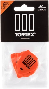 PLAYER'S PACK DE 12 MEDIATORS DUNLOP TORTEX T 3   0.60 mm - 462P60 - Picture 1 of 5