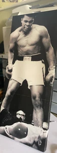 Quadro stampa incorniciata Muhammad Ali boxe Sonny Liston. 61x26 cm - Foto 1 di 3
