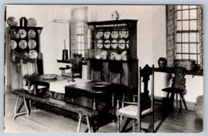 Tarjeta postal Hall From Miller Millbach House, Museo de Arte de Filadelfia RPPC - Imagen 1 de 2