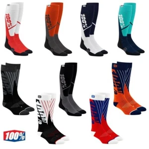 2024 100% Torque Comfort Moto MX Motocross Offroad Socks - Pick Size & Color - Picture 1 of 19