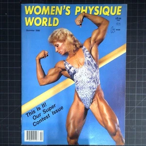 Women's Physique World Summer 1990 Kris Luebke Cory Everson Sandy Riddell Strong - Imagen 1 de 2