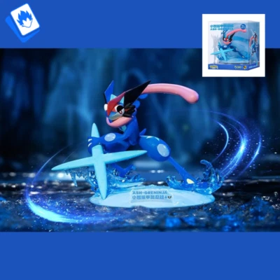 Action Figure Pokémon Greninja 10cm STATUA DA COLLEZIONE Anime - Immagine 1 di 4