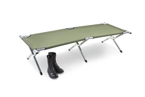 New Mil Spec Plus Outdoor Camping Sleeping Steel Frame Folding Cot MSA02 - Picture 1 of 1