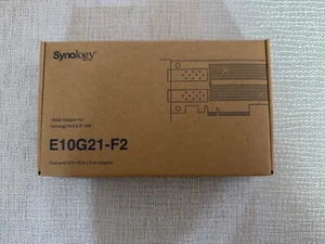 Synology E10G21-F2 Dual-Port 10GbE SFP+ Network Adapter - Afbeelding 1 van 4