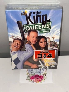 The King Of Queens Complete Season 3 & 4 Third Fourth 2 DVD lot - BOTH BRAND NEW - Picture 1 of 2