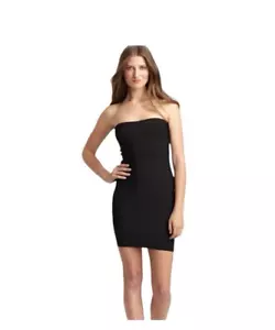 BCBGMAXAZRIA "Alyona" Black Strapless Bandage Bodycon Cocktail Dress Size XS - Picture 1 of 9