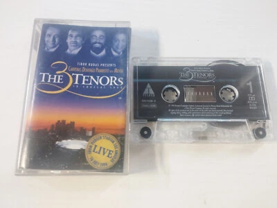 The 3 Tenors Racing DOMINGO Pavarotti Mehta 1994 - Cinta Tape Cassette Am - Image 1 of 3