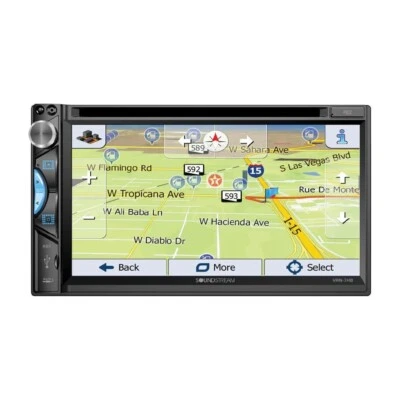SOUNDSTREAM VRN-7HB RESERVE CAR STEREO DVD RECEIVER WITH BUILT-IN GPS NAVIGATION - Image 1 of 4