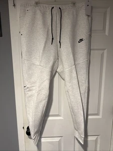 Pantalones de chándal Nike Sportswear Tech polar gris jaspeado HV0959-051 talla XXL - Imagen 1 de 11