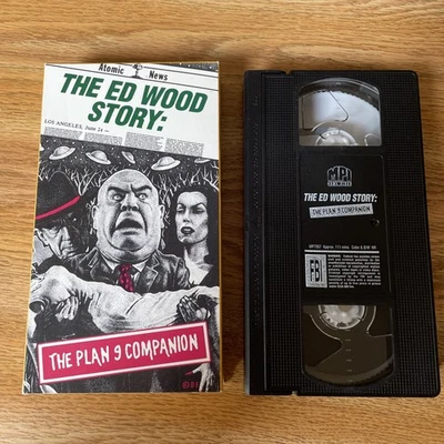 The Ed Wood Story - Plan 9 Companion (VHS 1992) Atomic Pictures - Image 1 of 2