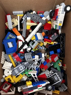LEGO 4 lbs Pounds Random Building Parts Pieces Plates Bricks Bulk Lot - Image 1 of 4