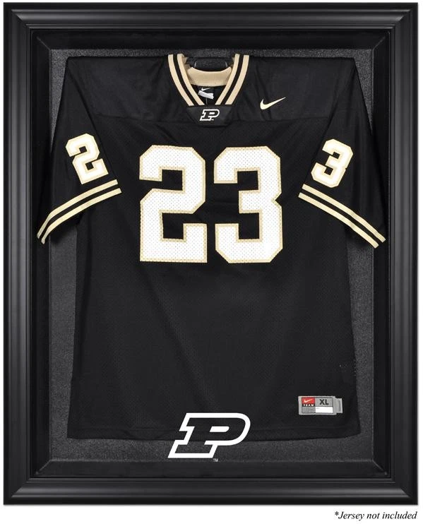 Purdue Boilermakers Black Framed Logo Jersey Display Case - Fanatics Authentic - Image 1 of 1