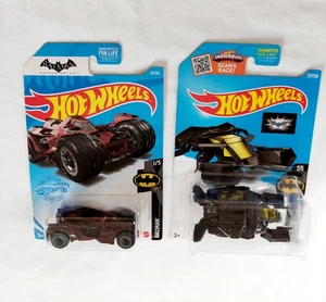 HOT WHEELS BATMOBILE ARKHAM KNIGHT, THE BAT BATMAN SERIES, BATMAN - Picture 1 of 5