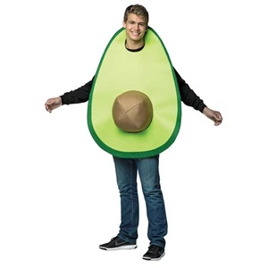 Adult Avocado Tabard One Size Green Fruit Vegetable Food Event Costume Party - Picture 1 of 2