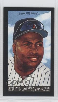 2009 Goodwin Champions Mini Black Border Gypsy Queen Back Tony Gwynn #135 HOF - Image 1 of 2