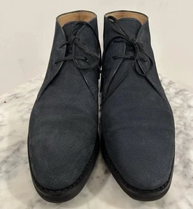 Bally Swiss Made Luxury Suede Leather Ankle Boot Mens US 8.5 -Scribe Collection - Picture 1 of 19