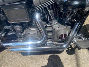 Vance HInes Short shots Dyna FXD Harley Superglide 1991-04 Exhaust pipes Custom - Bild 1 von 5
