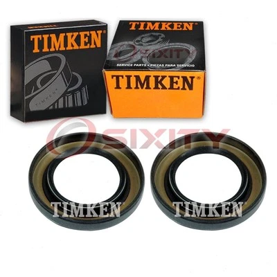 2 pc Timken Transmission Output Shaft Seals for 2001-2011 Honda Civic Manual ml - Image 1 of 4