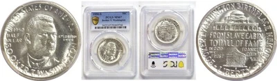 1950-S Booker T. Washington Commemorative Half Dollar.  -  PCGS MS-67. - Image 1 of 3